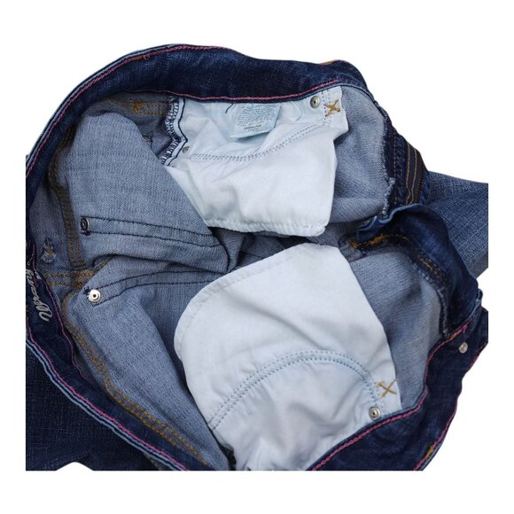 Wrangler Womens Bootcut Jeans 11X36 Blue Denim Mid-Rise Embroidered Pockets - Picture 9 of 11